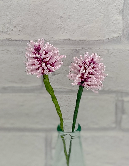 Beaded Flower Kit Clover Flower Craft Kit. French Beading kit. (TBG-CLO)