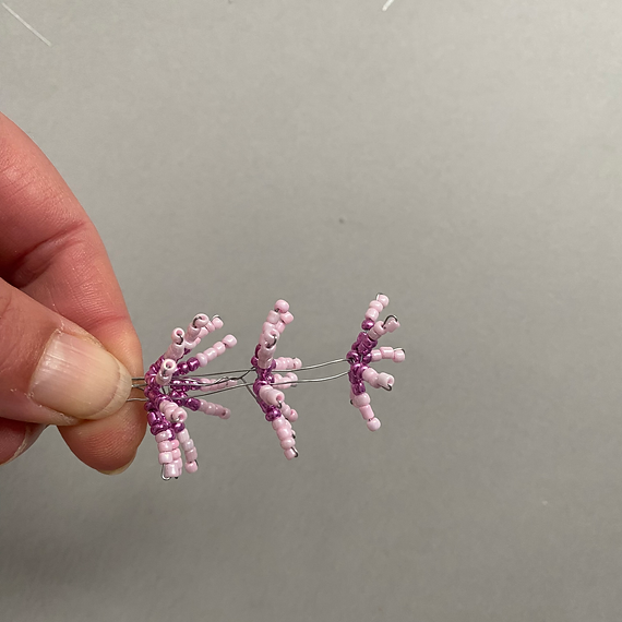 Beaded Flower Kit Clover Flower Craft Kit. French Beading kit. (TBG-CLO)