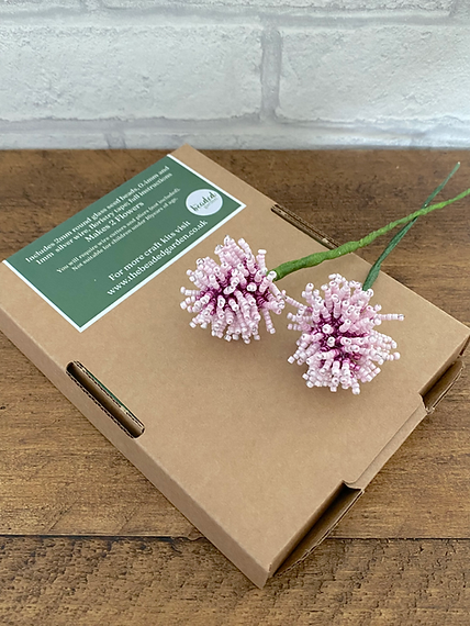 Beaded Flower Kit Clover Flower Craft Kit. French Beading kit. (TBG-CLO)