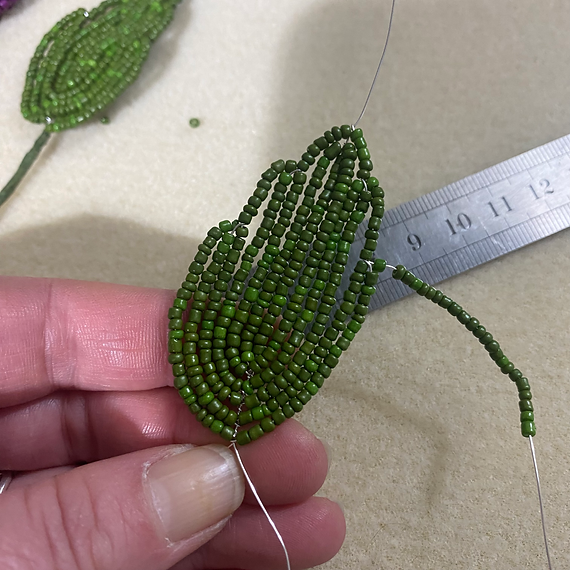 Beaded Flower Kit Spring Chorus Vase Craft Kit. French Beading kit (TBG-SCV)