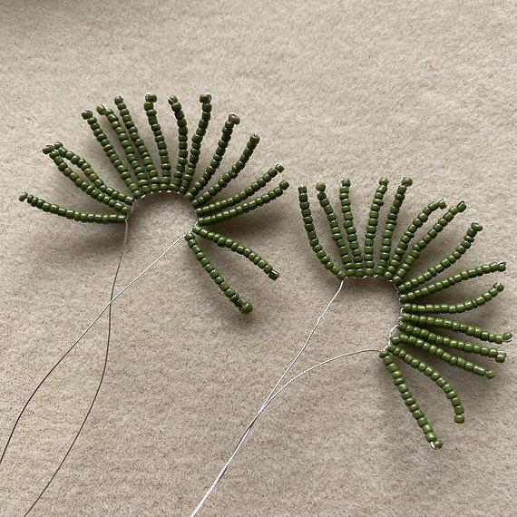 Pinecone Craft Kit. French Beading kit, Beaded Flower Kit (TBG-PCN)