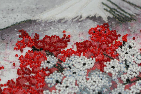 HANAMI, ABRIS ART BEAD EMBROIDERY KIT large AB-796