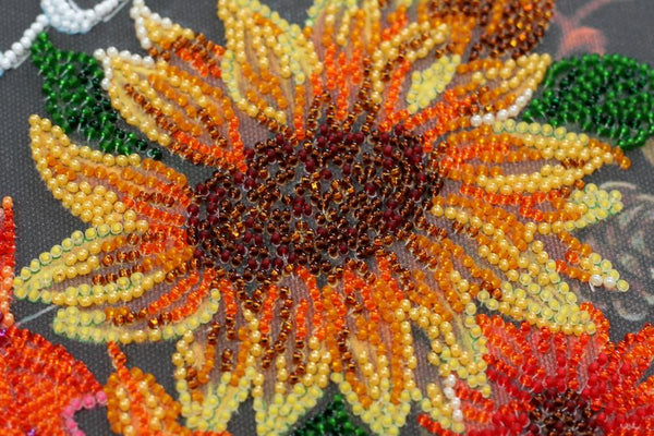 WELCOMING AUTUMN, ABRIS ART BEAD EMBROIDERY KIT large AB-836