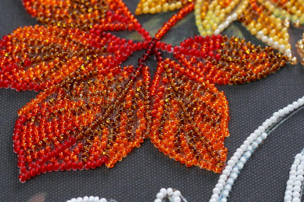WELCOMING AUTUMN, ABRIS ART BEAD EMBROIDERY KIT large AB-836