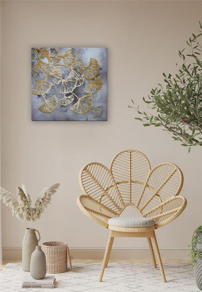 GINKGO LEAVES ABRIS ART BEAD EMBROIDERY KIT ( AB-844)