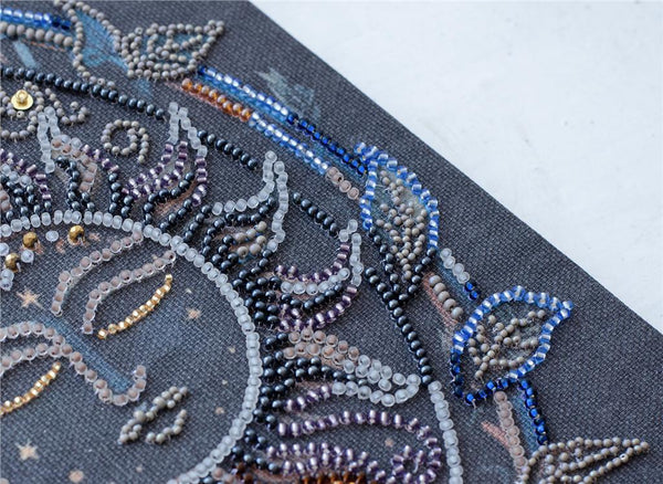 CAPTIVE OF THE NIGHT, ABRIS ART BEAD EMBROIDERY KIT large AB-896