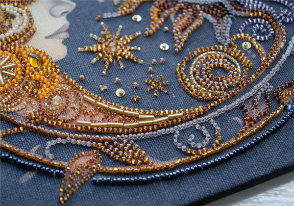 CAPTIVE OF THE NIGHT, ABRIS ART BEAD EMBROIDERY KIT large AB-896