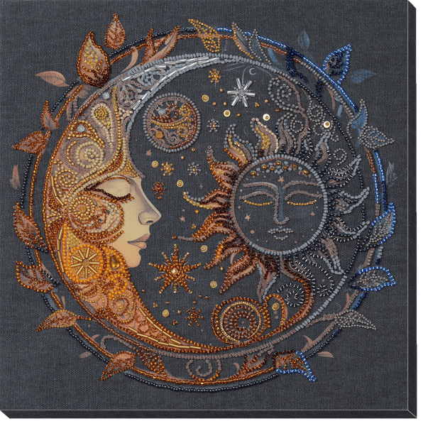 CAPTIVE OF THE NIGHT, ABRIS ART BEAD EMBROIDERY KIT large AB-896