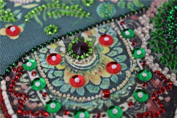 MAJESTIC WISDOM ELEPHANT, ABRIS ART BEAD EMBROIDERY KIT large AB-902