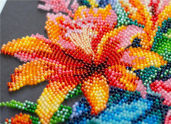 PARADISE DELIGHT, ABRIS ART BEAD EMBROIDERY KIT large AB-935