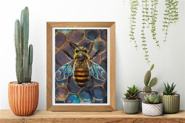 HONEY BEE ABRIS ART BEAD EMBROIDERY KIT ( AB-950)