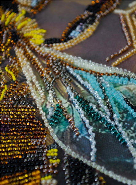 HONEY BEE ABRIS ART BEAD EMBROIDERY KIT ( AB-950)