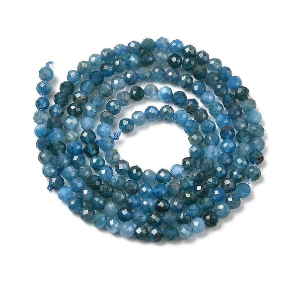 Tiny 2mm INDIAN AGATE FACETED ROUND GEMSTONE BEADS 2mm 1 STRAND 185+ Beads GS233