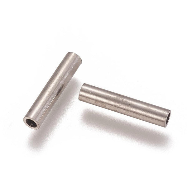 10 x 304 STAINLESS STEEL TUBE SPACER 15mm x 3mm HOLE 2mm STA35