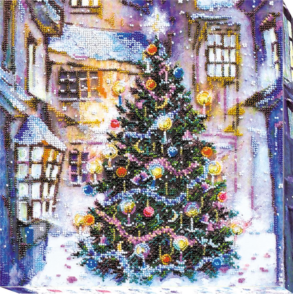 WINTER TALE 2 ABRIS ART BEAD EMBROIDERY KIT large 30cm x 30cm ( AB-534 )