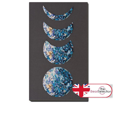 MOON PHASES ABRIS ART BEAD EMBROIDERY KIT large 53cm x 30cm ( AB-772)