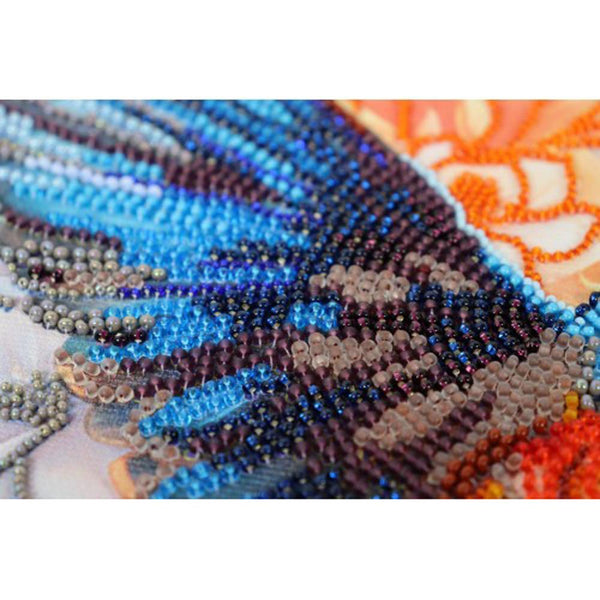 COLORFUL FLAP OF A WING ABRIS ART BEAD EMBROIDERY KIT Larg  35cm x 25cm (AB-901)