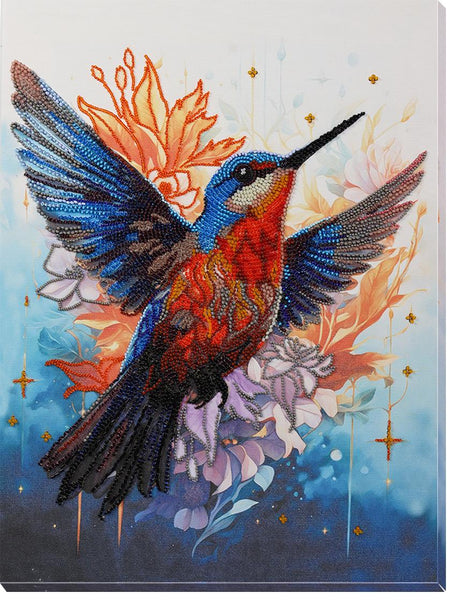 COLORFUL FLAP OF A WING ABRIS ART BEAD EMBROIDERY KIT Larg  35cm x 25cm (AB-901)