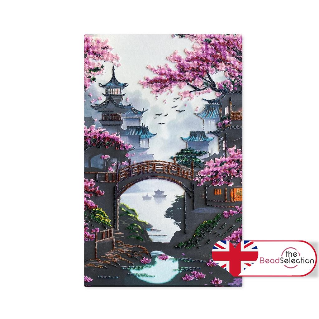 JOURNEY TO THE EAST ABRIS ART BEAD EMBROIDERY KIT large 44cm x 30cm ( AB-905)