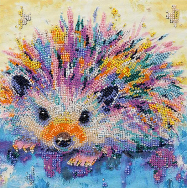 HEDGEHOG ABRIS ART BEAD EMBROIDERY KIT ( AMB-101 )