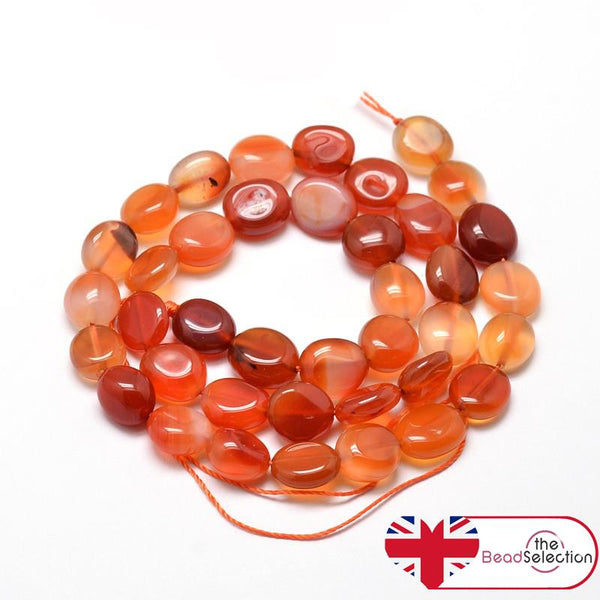 Red Carnelian Gemstone Tumbled Nugget Chip Beads 5mm-9mm 1Strand 45+GC77