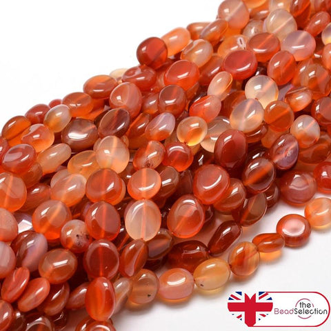 Red Carnelian Gemstone Tumbled Nugget Chip Beads 5mm-9mm 1Strand 45+GC77