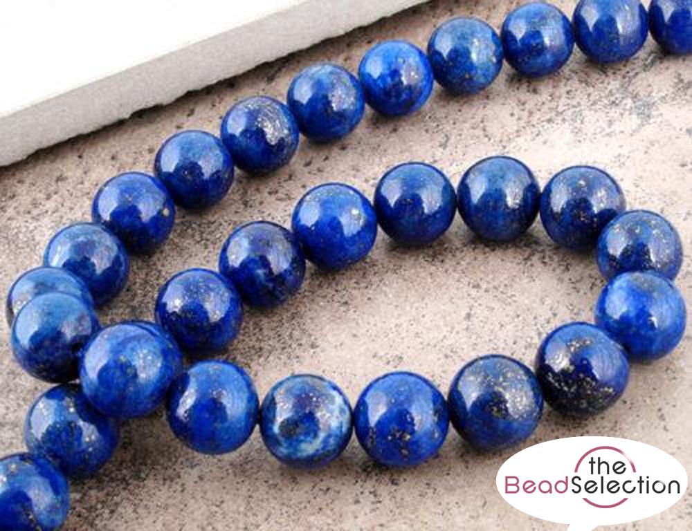 PREMIUM QUALITY LAPIS LAZULI GEMSTONE BEADS 4mm 1 Strand GS213