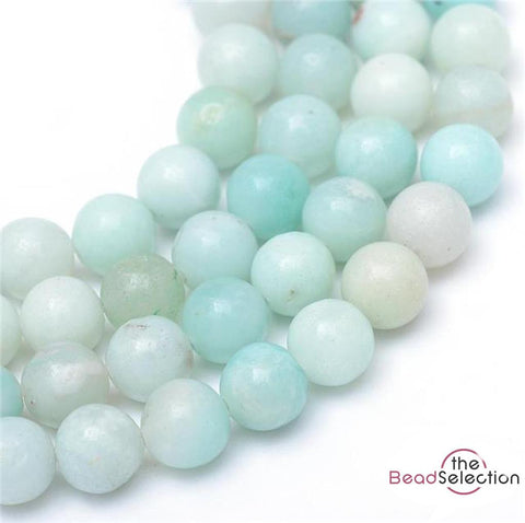 PREMIUM QUALITY AMAZONITE ROUND GEMSTONE BEADS 10mm 20 Beads GS20