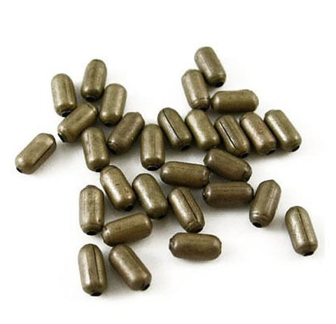 500 BAMBOO TUBE SPACER BEADS ANTIQUE BRONZE 5MM ( TS58 )