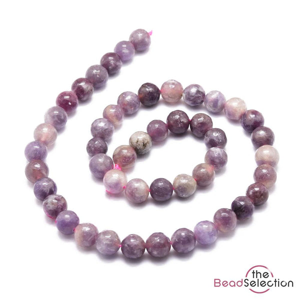 CHERRY BLOSSOM TOURMALINE ROUND GEMSTONE BEADS 8mm 25 Beads GS172