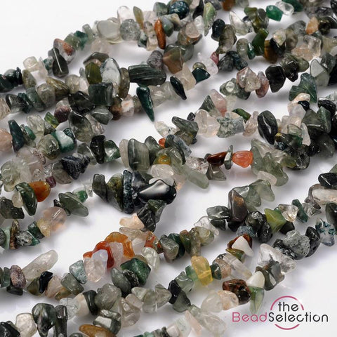 Indian Agate Beads Chip 8mm-5mm 1Strand 240+ Natural Gemstone GC64