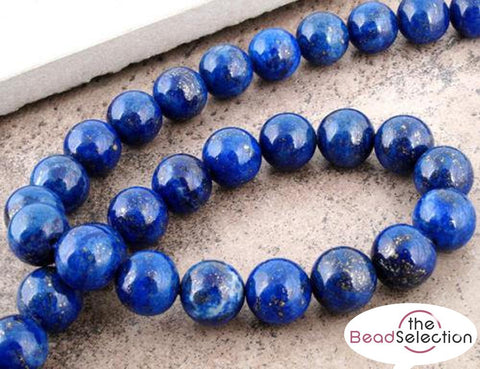 PREMIUM QUALITY LAPIS LAZULI GEMSTONE BEADS 6mm 30 Beads GS42