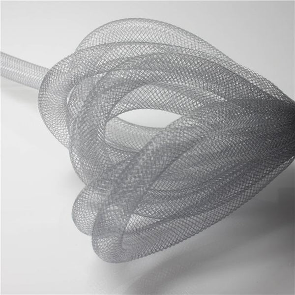 3 MTRS  x 4mm MESH PLASTIC NET TUBING crafts  jewellery making CHOOSE COLOUR