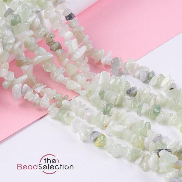 New Jade Beads Chip 8mm-5mm 1 Strand 250+ Gemstone Jewellery Making GC53