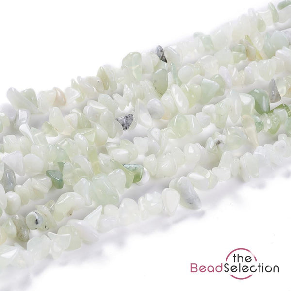 New Jade Beads Chip 8mm-5mm 1 Strand 250+ Gemstone Jewellery Making GC53