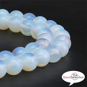 25 OPALITE ROUND GEMSTONE BEADS 8mm jewellery making chakra stone GS87